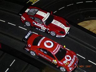 Ferrari 575 und Mercedes DTM