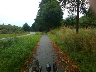 Radweg zwischen Geesthacht und Lauenburg