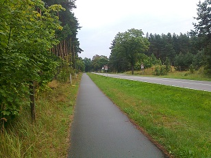 Radweg zwischen Boizenburg und Gülze