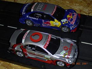 Audi A4 DTM und Mercedes DTM